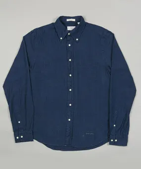 Indigo Oxford Shirt