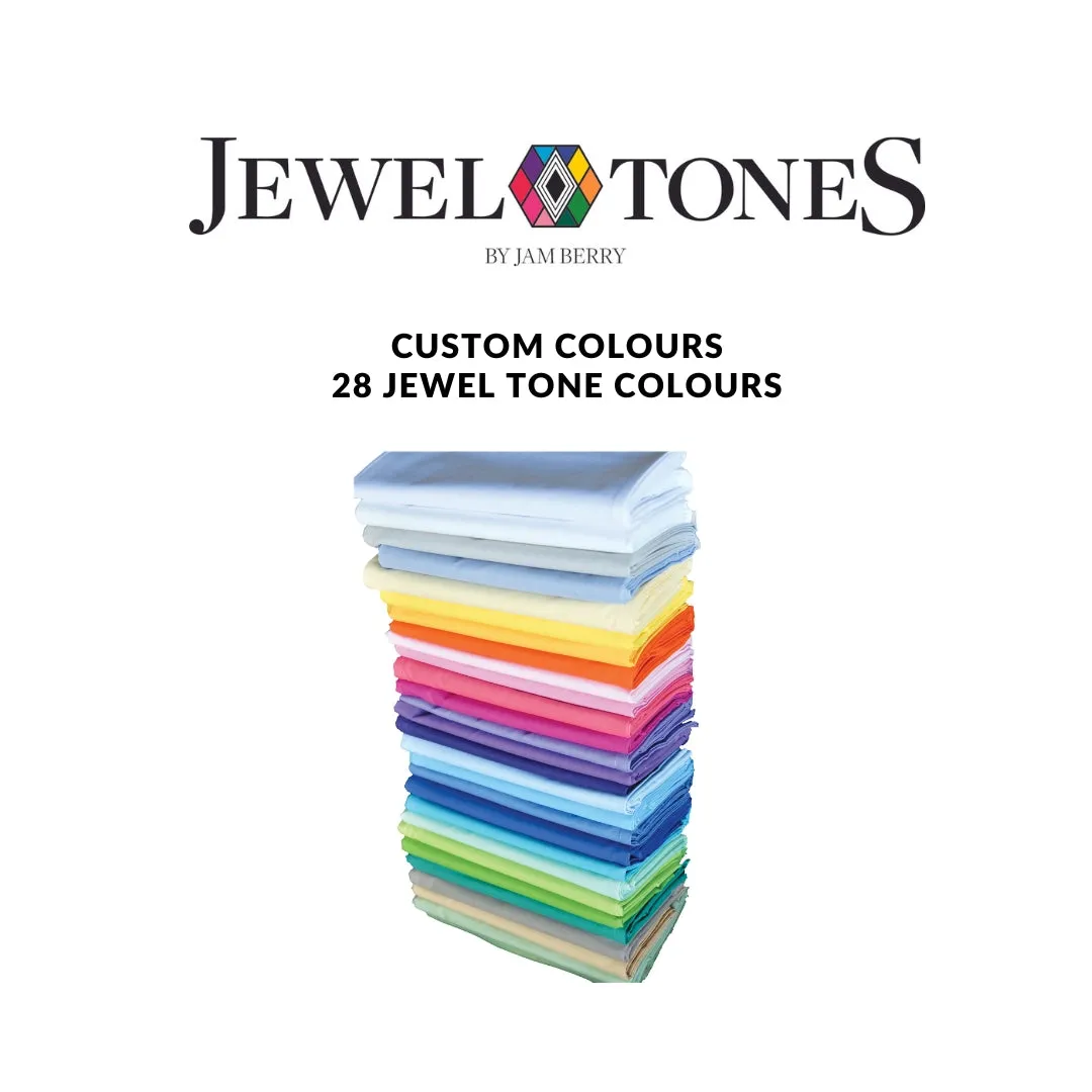 Jewel Tones - Cot Sheet Set 105cm