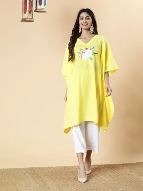 Lemon LongKurta - Chameli