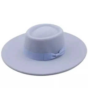 Lyss Wide Brimmed Porkpie Hat