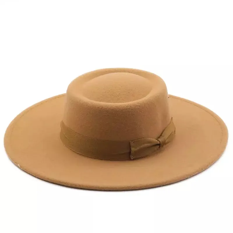 Lyss Wide Brimmed Porkpie Hat