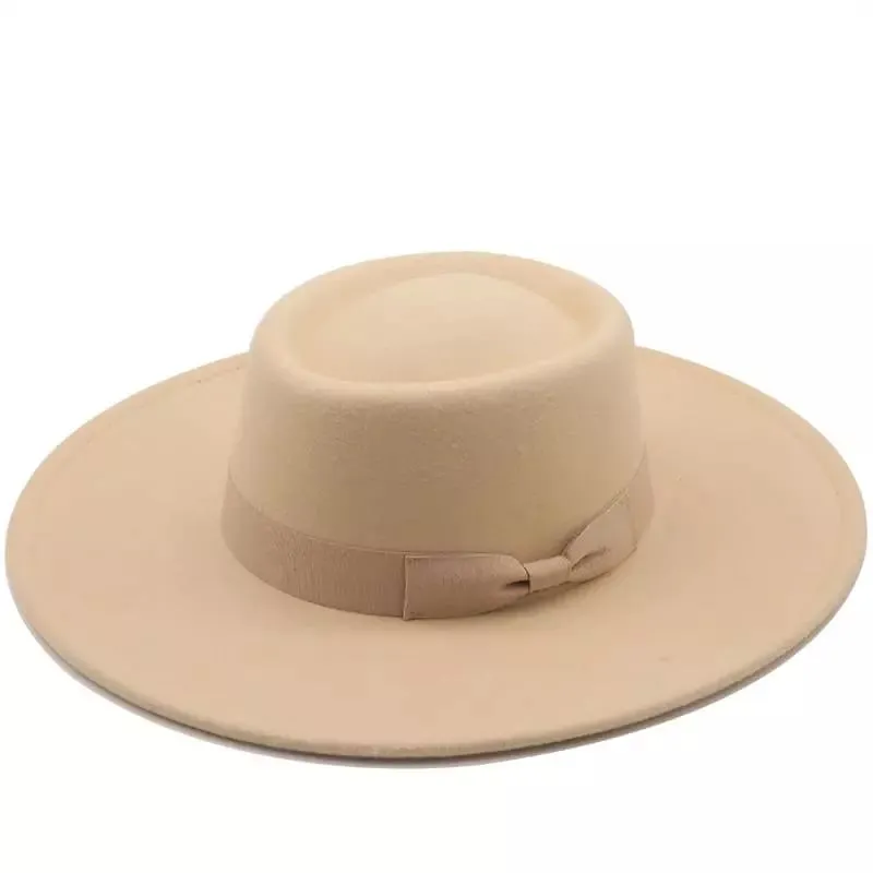 Lyss Wide Brimmed Porkpie Hat