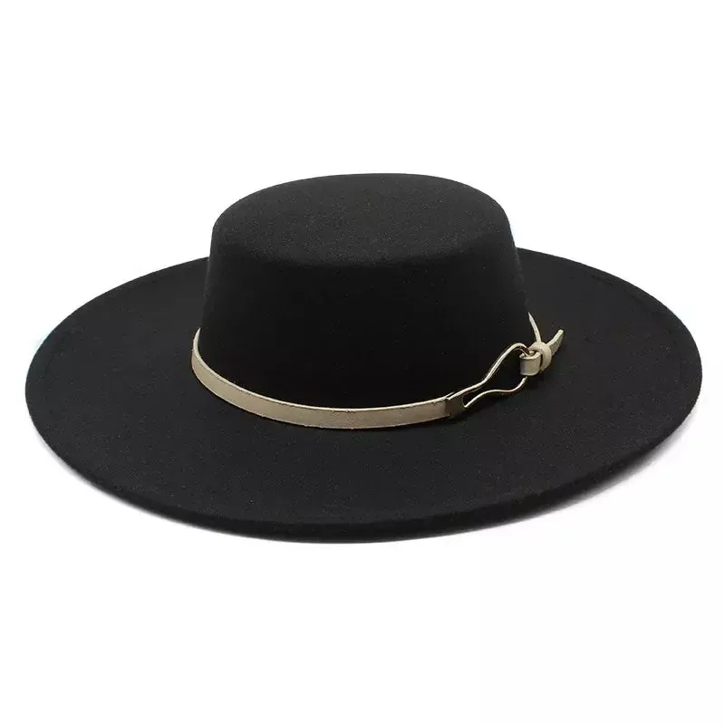 Malmedy Wide Brimmed Cotton Boater Hat