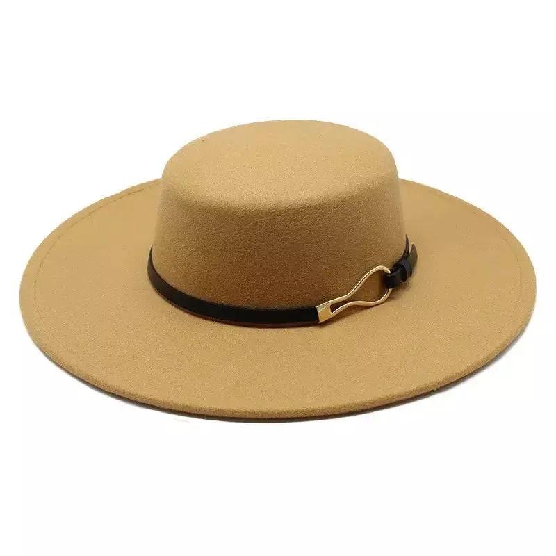 Malmedy Wide Brimmed Cotton Boater Hat