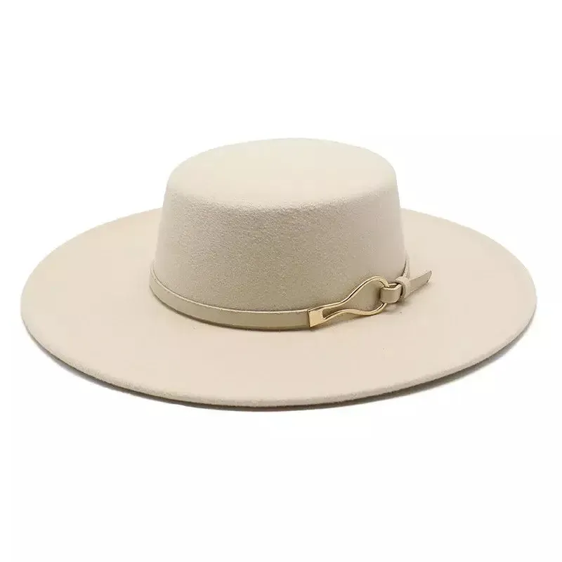 Malmedy Wide Brimmed Cotton Boater Hat