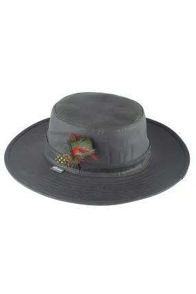 Men's Wide Brimmed Wax Cotton Hat