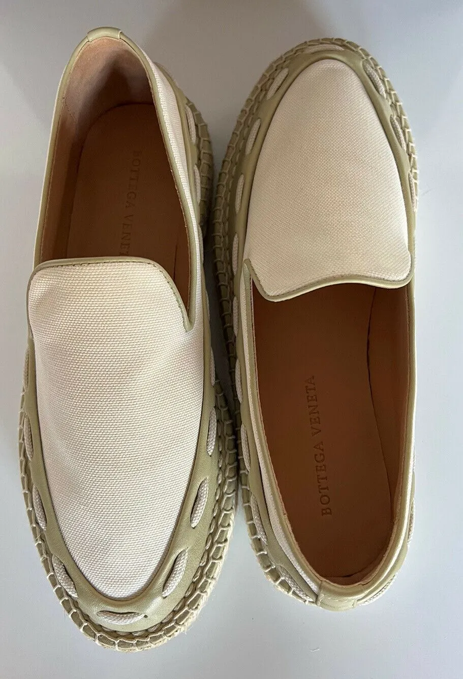 NIB $620 Bottega Veneta Women's Slip-on Espadrilles Shoes 10 US (40 Euro) 578386