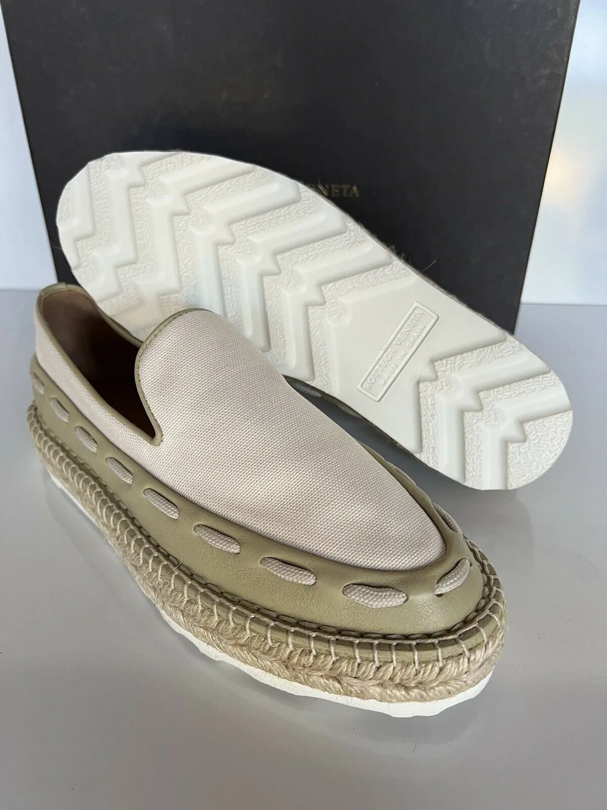 NIB $620 Bottega Veneta Women's Slip-on Espadrilles Shoes 9 US (39 Euro) 578386