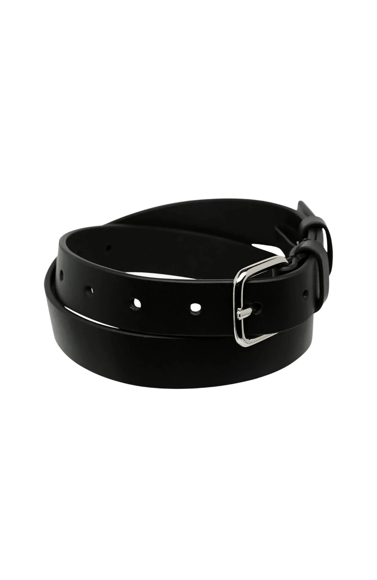 Revelry Belt Black Silver