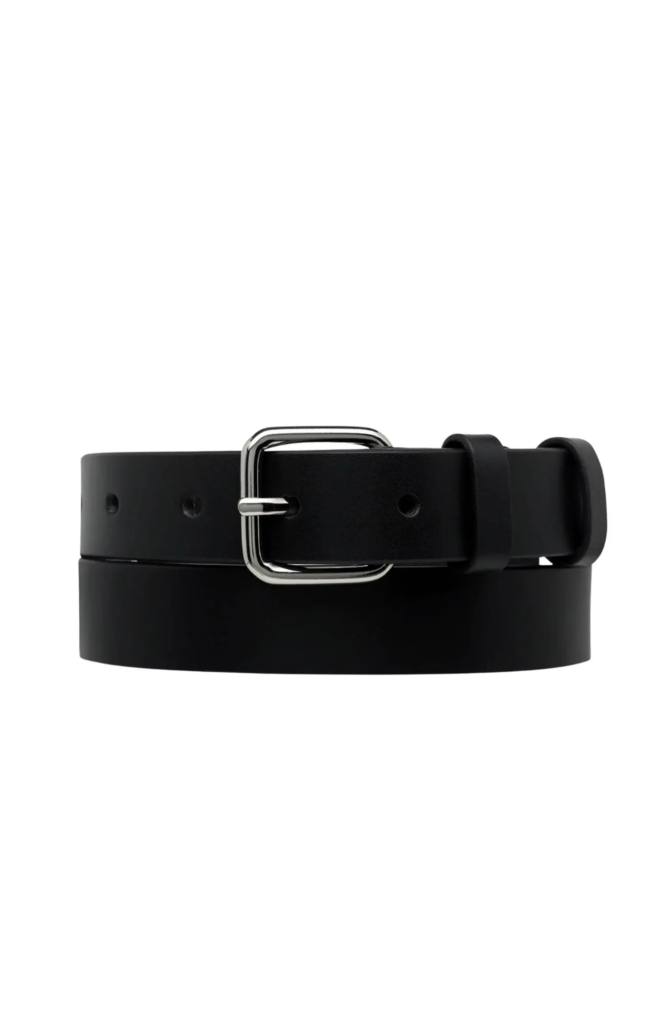 Revelry Belt Black Silver