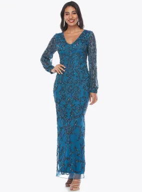 Sarna Dress - Sapphire - Size 12