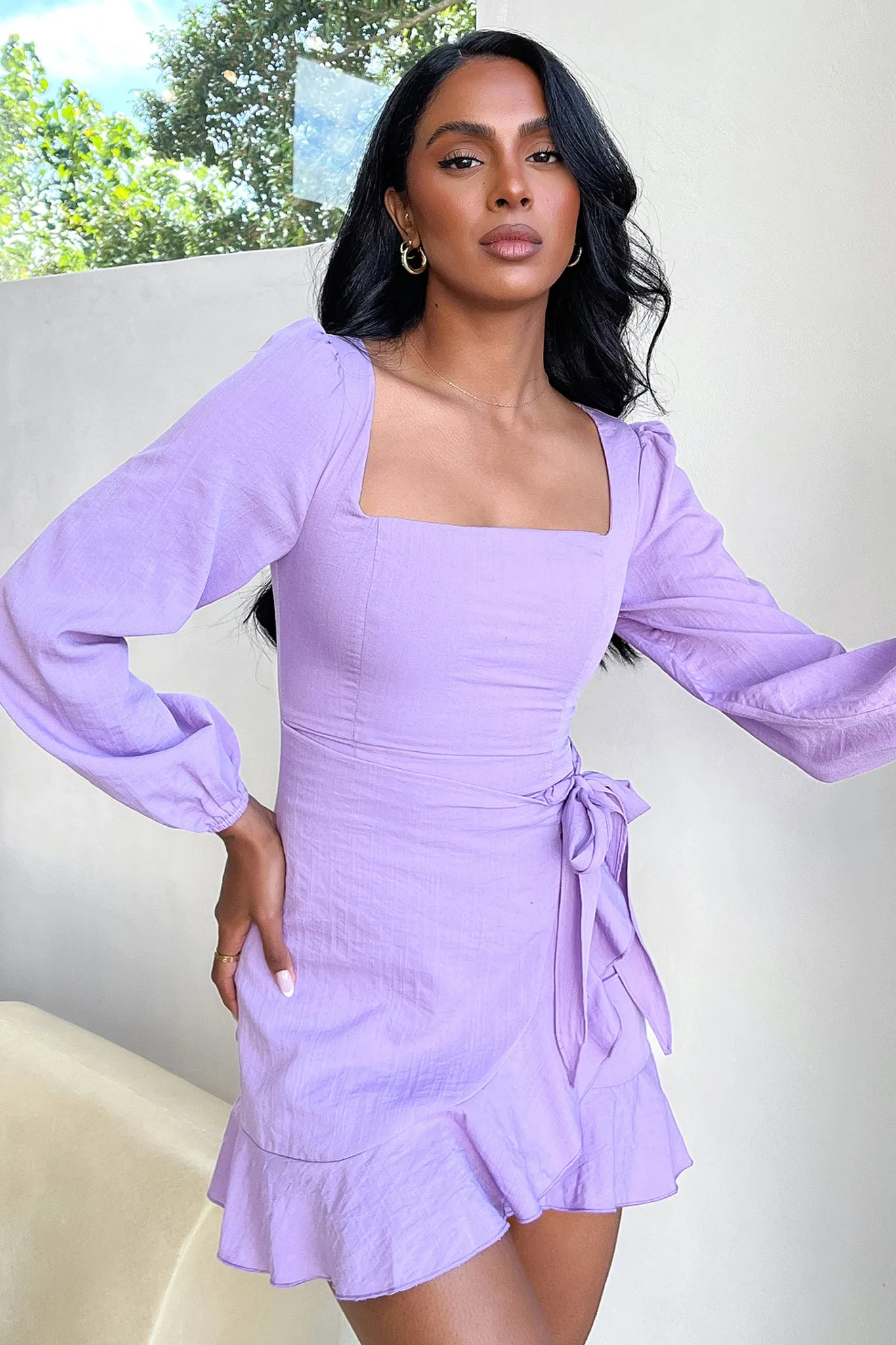 Silvana Dress - Lilac