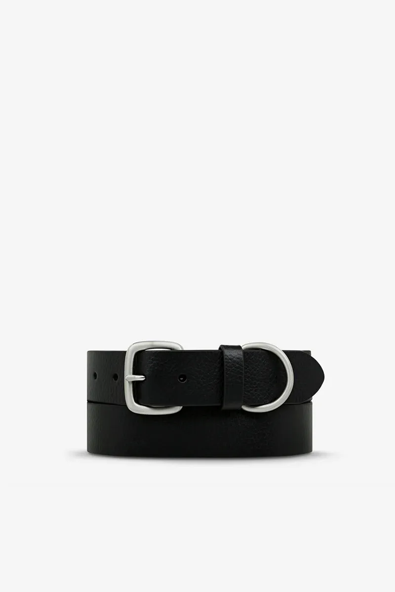 Status Anxiety - Disarm Belt, Black/ Silver