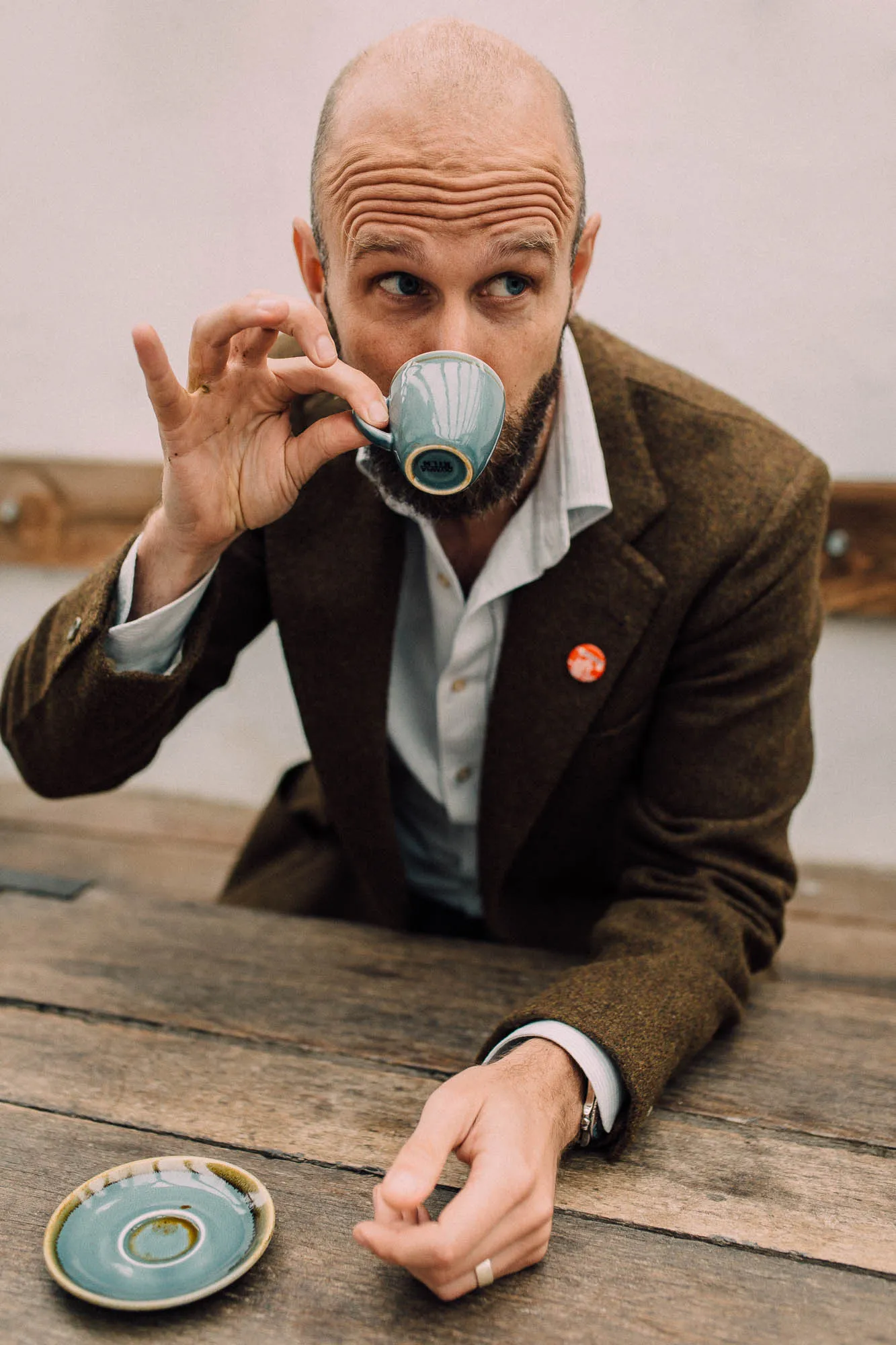 The Blue-Striped Oxford - shirt