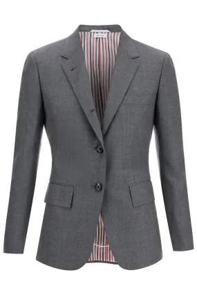 Thom Browne Wool Twill Jacket In Slim Fit Style