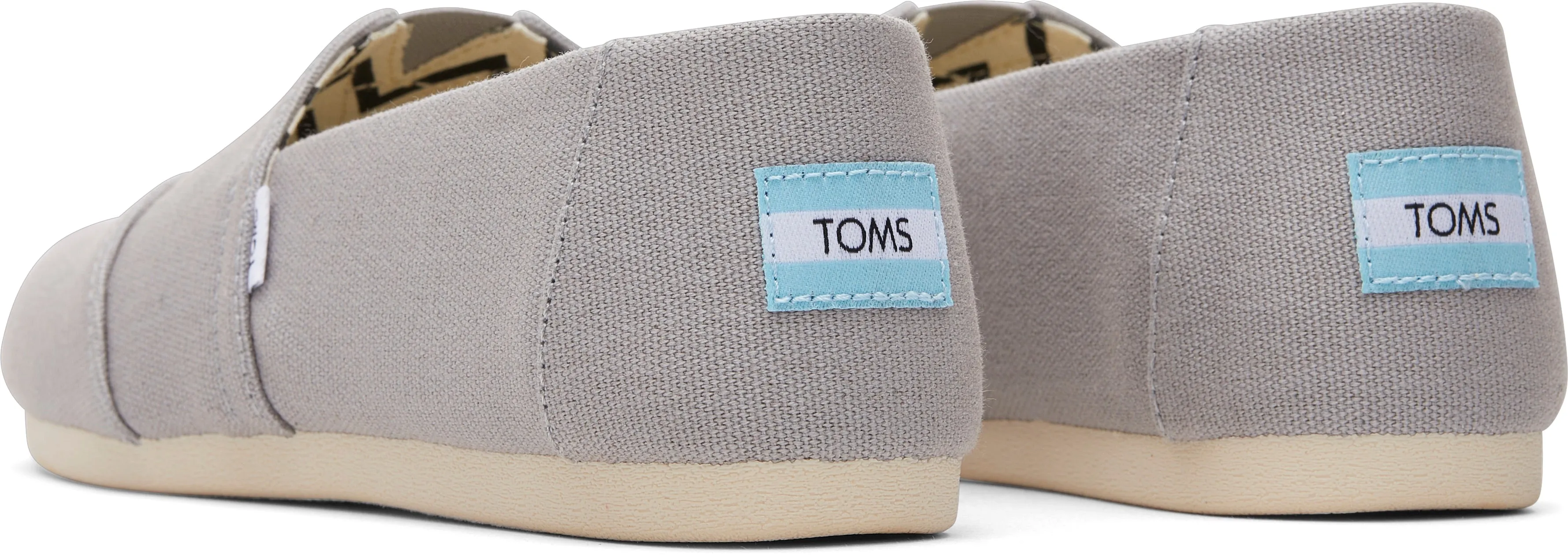 Toms Women Alpargata Drizzle Grey Recycled Wide