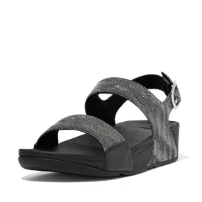 Women's Lulu Glitz Backstrap Sandal In Black