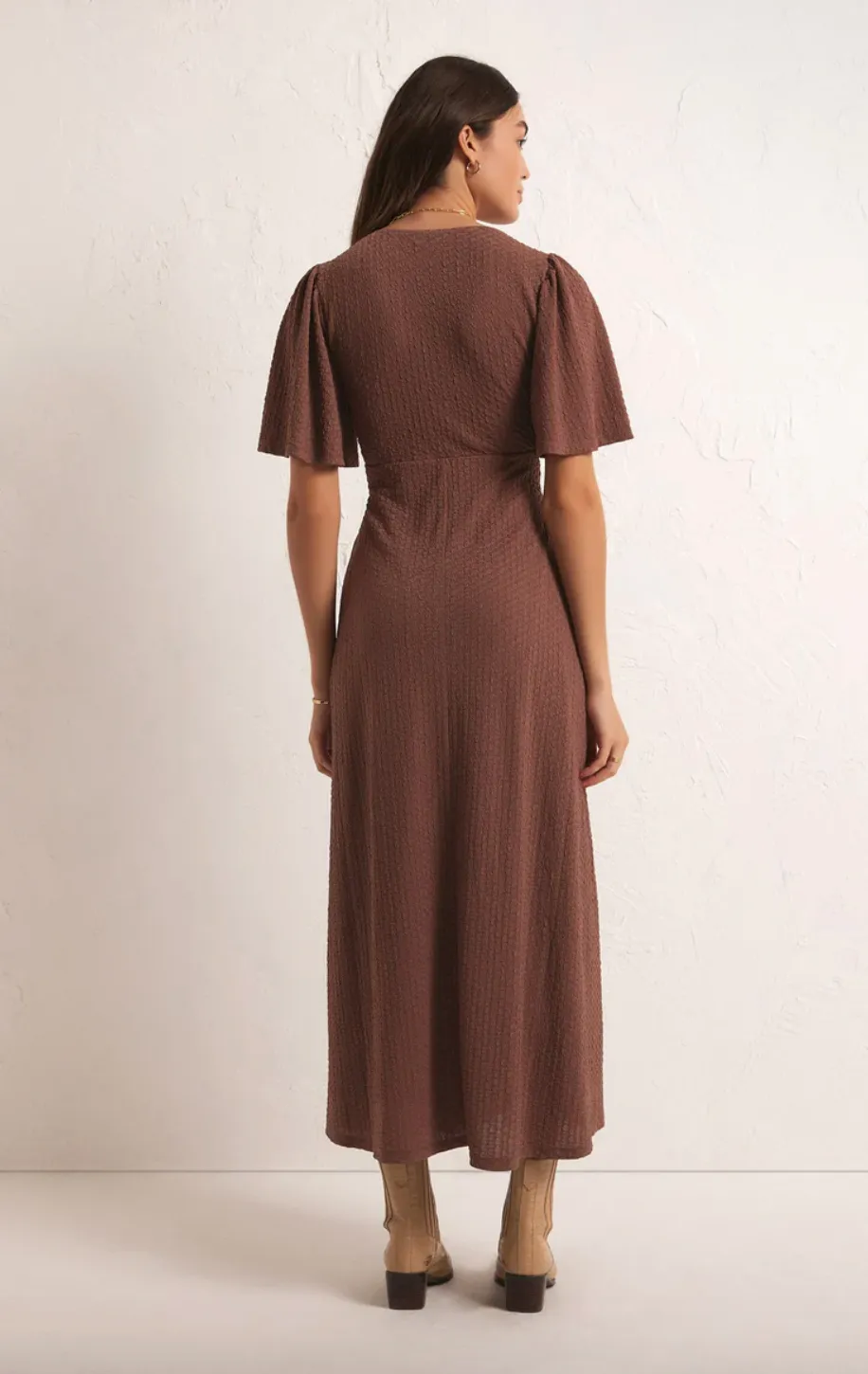 Zsup Mocha Midi Dress